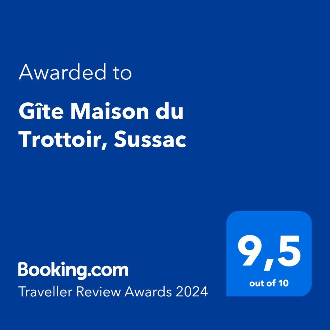 Gite Maison Du Trottoir, Sussac ภายนอก รูปภาพ